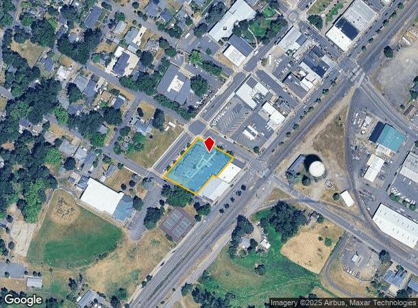 160 W Cleveland St, Woodburn, OR Parcel Map