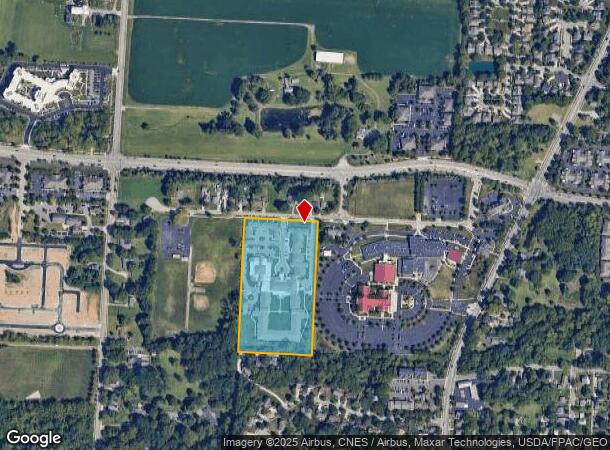  131 Moss Rd, Westerville, OH Parcel Map