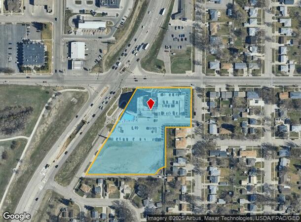  1601 N 12Th St, Bismarck, ND Parcel Map