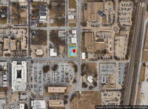  1224 S Main St, Fort Worth, TX Parcel Map