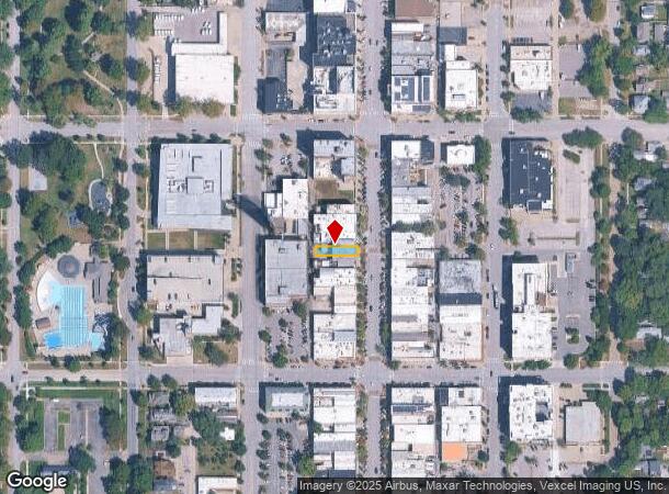  723 Massachusetts St, Lawrence, KS Parcel Map