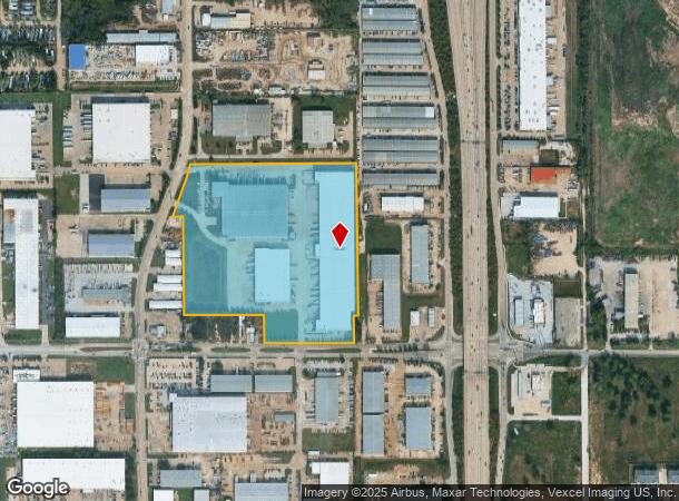  5750 Brittmoore Rd, Houston, TX Parcel Map