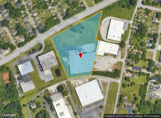  901 W Market Center Dr, High Point, NC Parcel Map