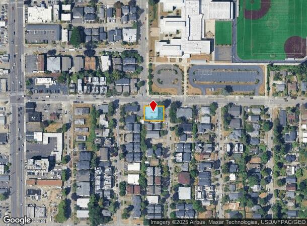  1215 N 90Th St, Seattle, WA Parcel Map