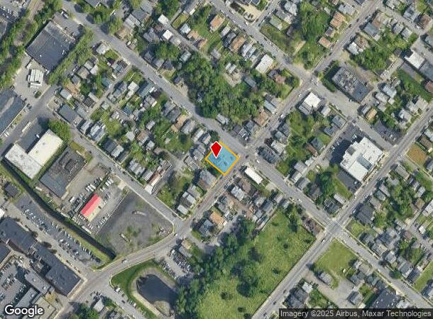  1102 Cedar Ave, Scranton, PA Parcel Map