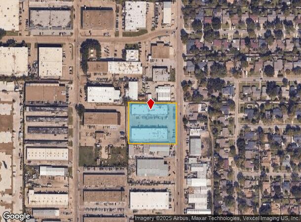  11055 Dennis Rd, Dallas, TX Parcel Map