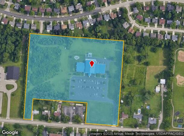 5875 Shull Rd, Dayton, OH Parcel Map