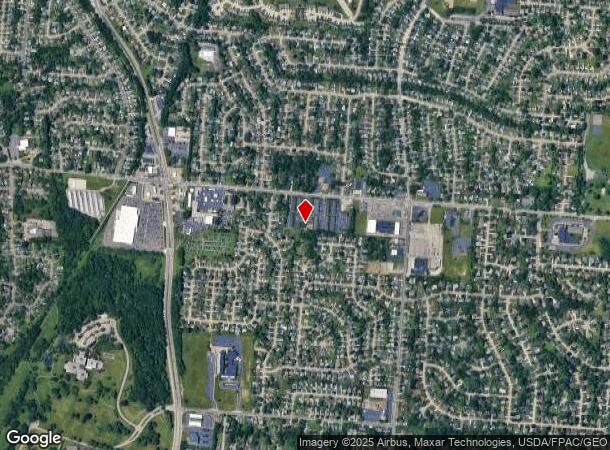  614 Bueno Ct, Dayton, OH Parcel Map