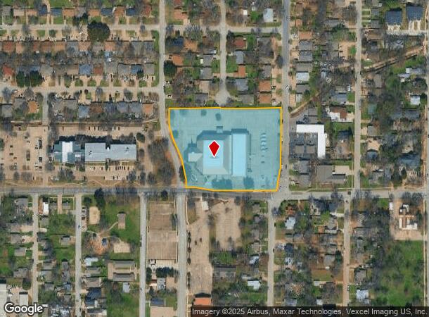 301 W Sanford St, Arlington, TX Parcel Map
