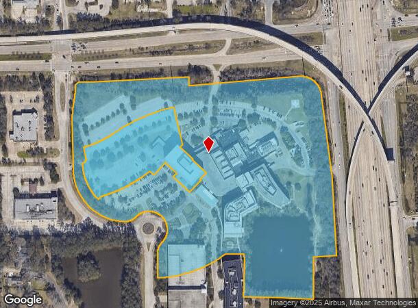  17200 St Lukes Way, Conroe, TX Parcel Map