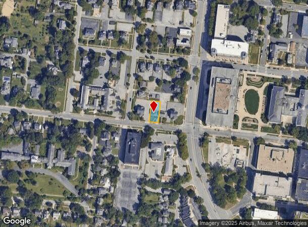  306 W Chesapeake Ave, Towson, MD Parcel Map