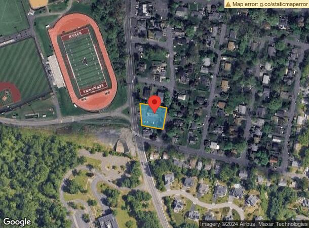  407 N Highland Ave, Nyack, NY Parcel Map