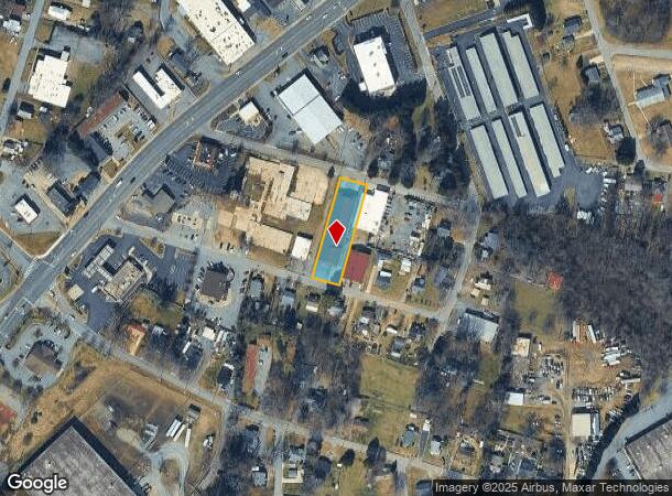 1707 10Th Ave Ne, Hickory, NC Parcel Map