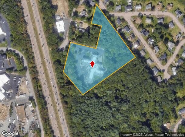  1 Meadowbrook Way, Canton, MA Parcel Map