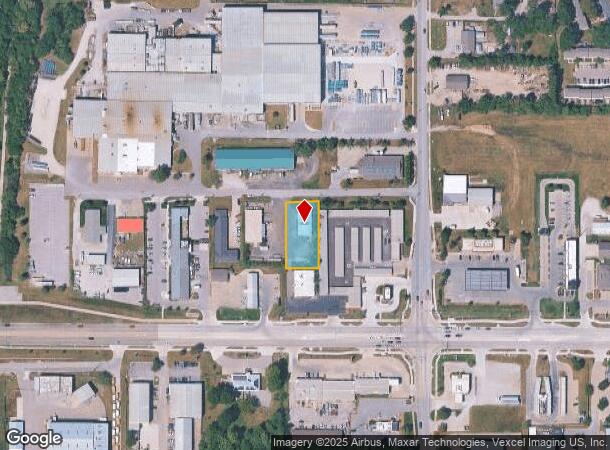 735 E 22Nd St, Lawrence, KS Parcel Map