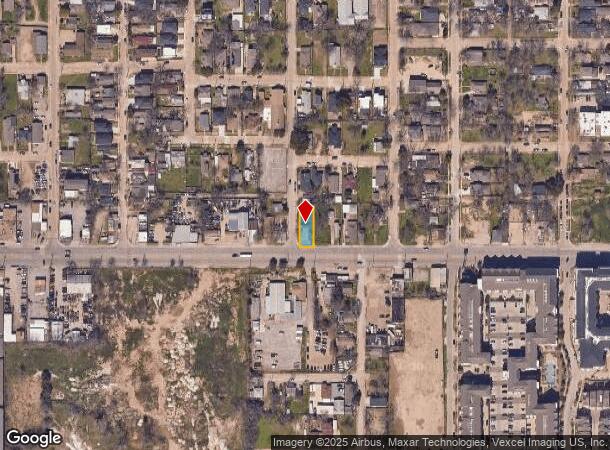  1423 Singleton Blvd, Dallas, TX Parcel Map