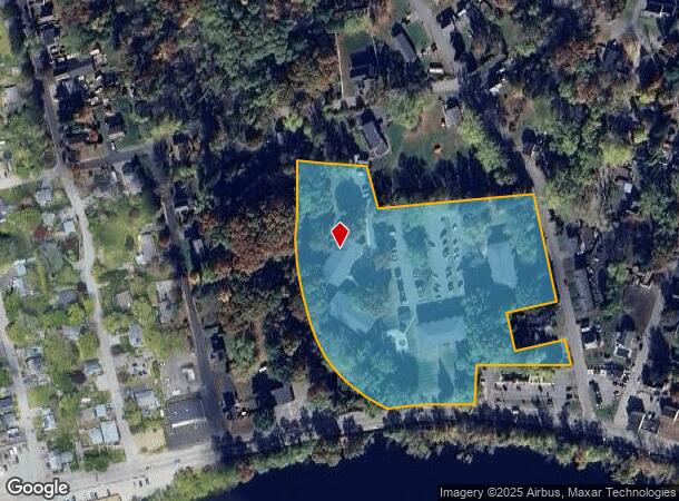 590 Merrimack Ave, Dracut, MA Parcel Map