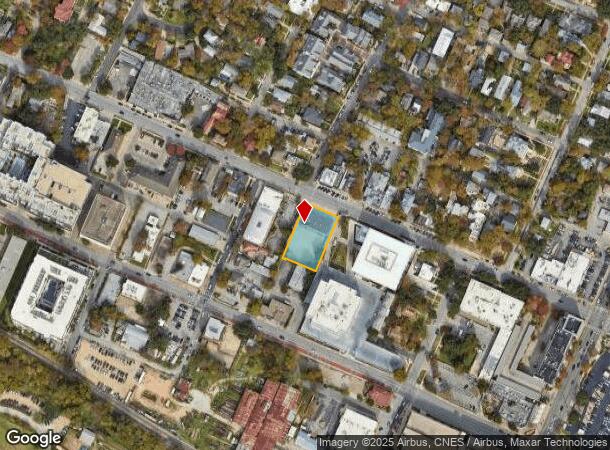 1127 W 6Th St, Austin, TX Parcel Map