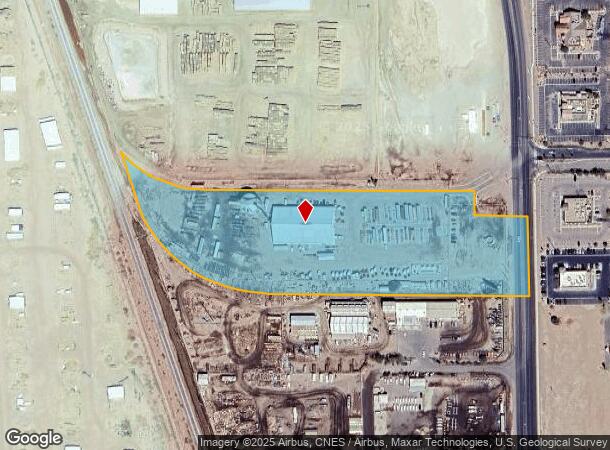  1553 Dogwood Rd, El Centro, CA Parcel Map