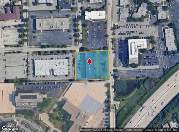  1401 Branding Ave, Downers Grove, IL Parcel Map