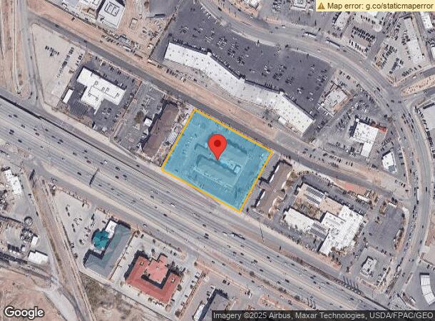  6635 Gateway Blvd W, El Paso, TX Parcel Map