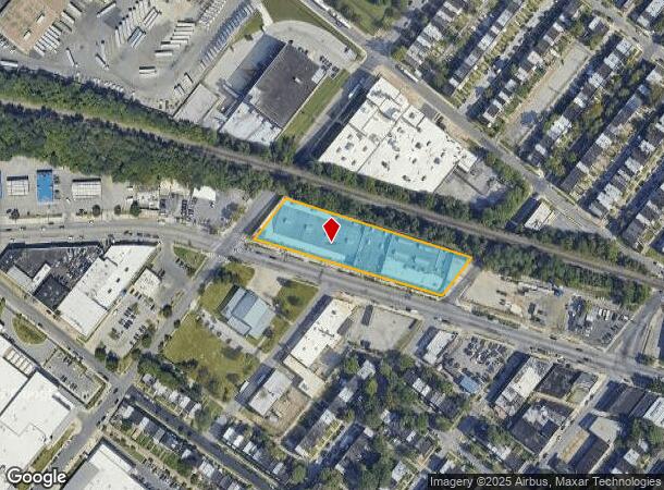 900 E 25Th St, Baltimore, MD Parcel Map