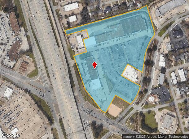 1144 W Dallas St, Conroe, TX Parcel Map