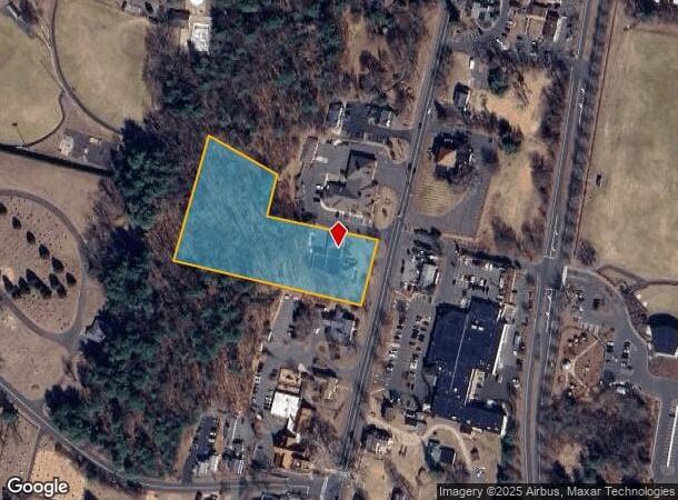 849 Hopmeadow St, Simsbury, CT Parcel Map