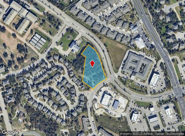  1980 Crystal Falls Pkwy, Leander, TX Parcel Map