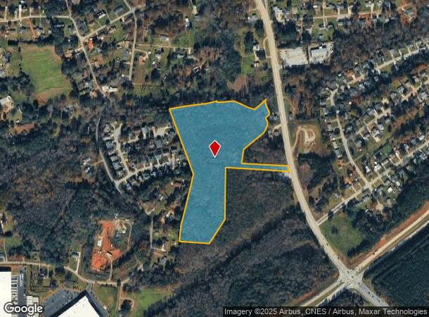  Harvey Rd, Greer, SC Parcel Map