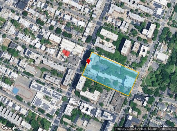 400 Brook Ave, Bronx, NY Parcel Map
