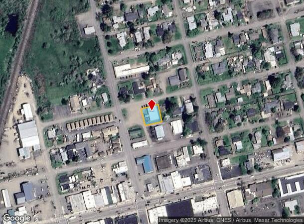 116 E Second Ave, Sutherlin, OR Parcel Map