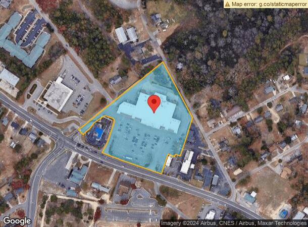  3333 N Main St, Hope Mills, NC Parcel Map