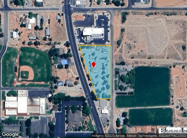  483 S 100 E, Kanab, UT Parcel Map