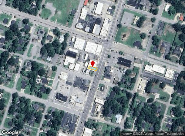  820 S Main St, Lillington, NC Parcel Map