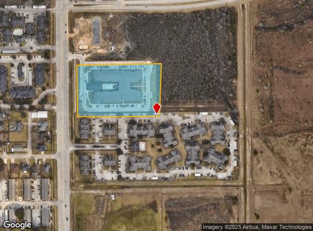 4208 N Major Dr, Beaumont, TX Parcel Map