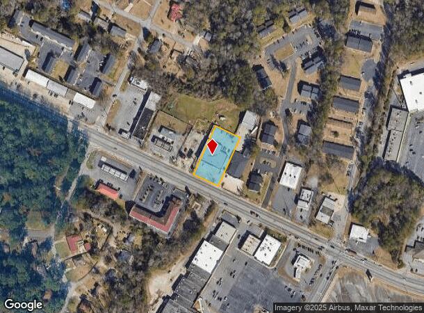 3695 Mercer University Dr, Macon, GA Parcel Map