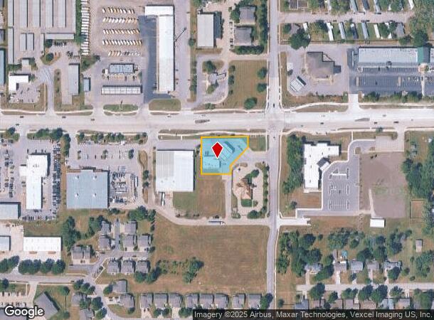  1611 E 23Rd St, Lawrence, KS Parcel Map