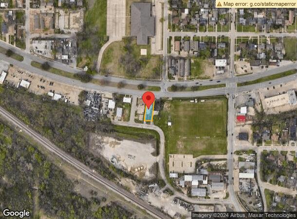  3132 E Lancaster Ave, Fort Worth, TX Parcel Map