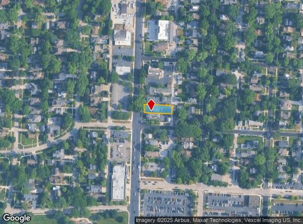 610 N Washington St, Naperville, IL Parcel Map