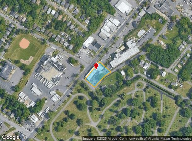  2740 Fort Ave, Lynchburg, VA Parcel Map