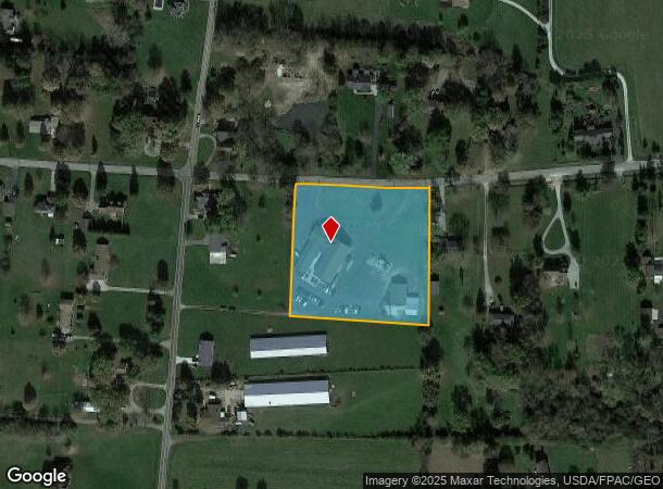 8963 Milton Carlisle Rd, New Carlisle, OH Parcel Map