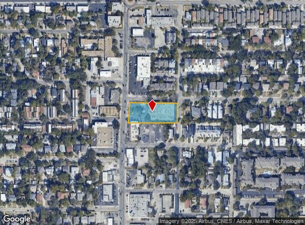 4118 Mccullough Ave, San Antonio, TX Parcel Map