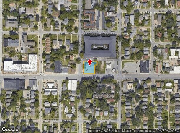  3618 Leavenworth St, Omaha, NE Parcel Map