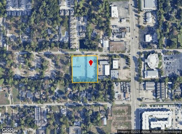  711 Lehman St, Houston, TX Parcel Map