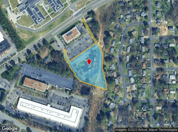 2821 N Parham Rd, Henrico, VA Parcel Map