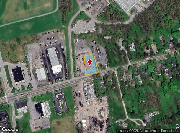  105 W Main St, Honeoye Falls, NY Parcel Map