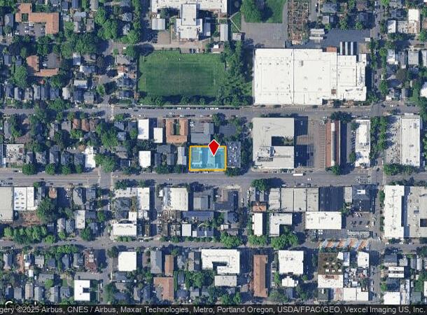  2525 E Burnside St, Portland, OR Parcel Map