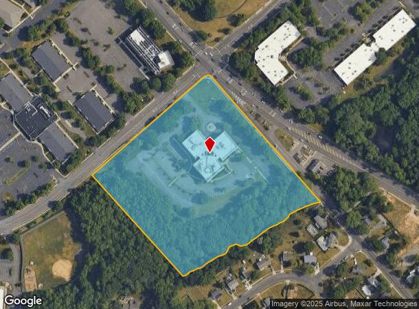  1025 Laurel Oak Rd, Voorhees, NJ Parcel Map