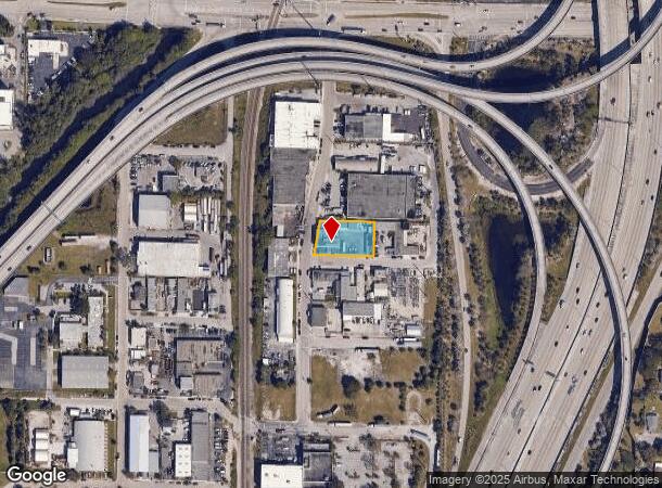 1225 Omar Rd, West Palm Beach, FL Parcel Map